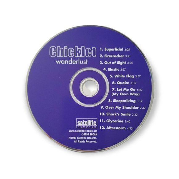 Chicklet - Wanderlust‎ [1999 Promotional CD] - Picture 3 of 3